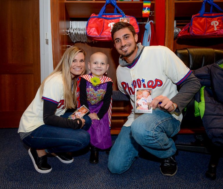 Phillies hold special sleepover for child patients