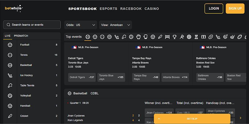 Betwhale Sports USA
