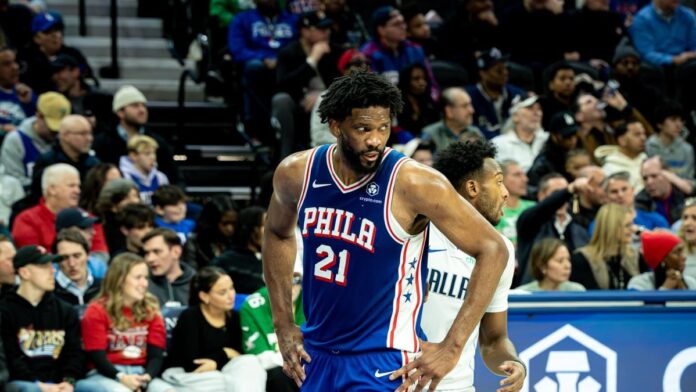 Joel Embiid Shows Slim Physique