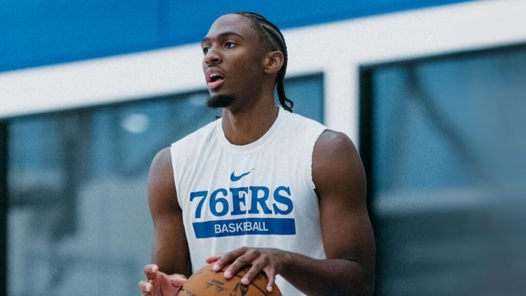 Tyrese Maxey’s Three-Point