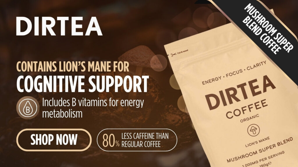 DIRTEA Mushroom Super Blend Coffee