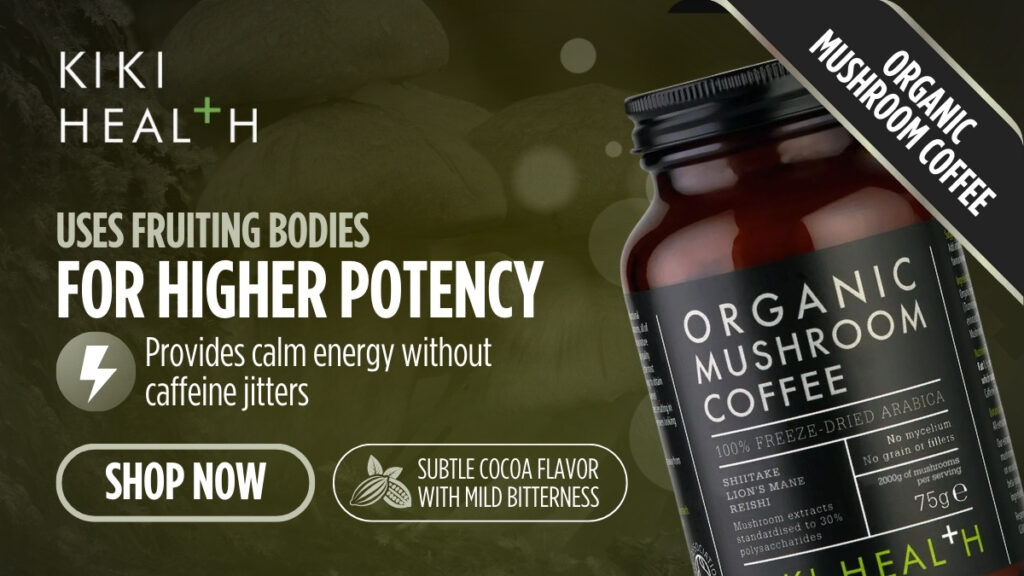 KIKI HEALTH Organic Mushroom Coffee