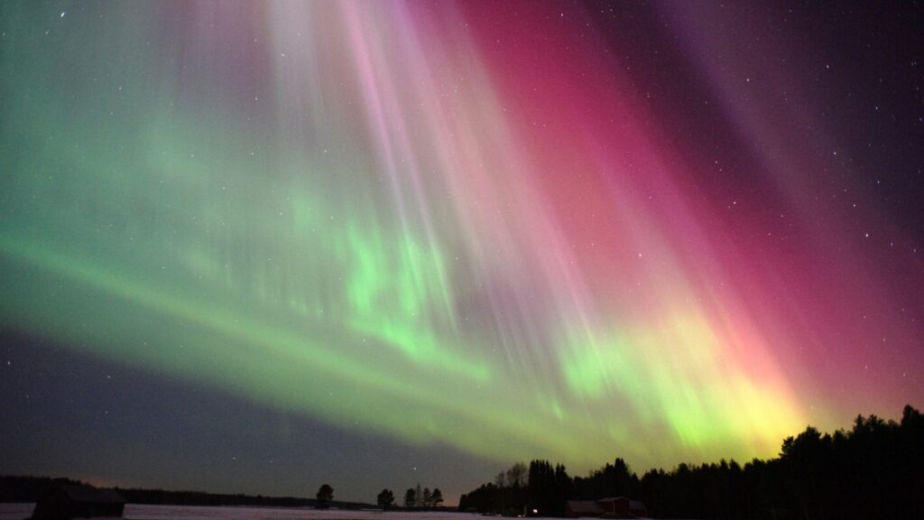 Rare Aurora Borealis PA