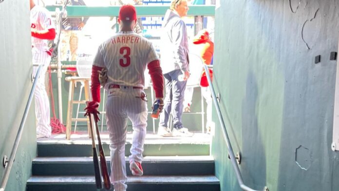 Phillies’ Harper and Dombrowski
