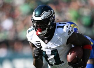 Blockbuster Trade Idea Sends Eagles Star A.J. Brown to Buffalo Bills