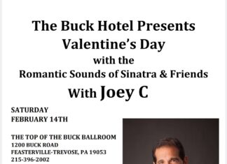 Sinatra & Friends show on Valentine’s Day