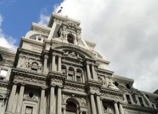 Hundreds Protest U.S. Strikes on Iran Outside Philadelphia City Hall