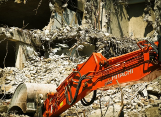 Demolition Crews Find 2 Missing Bodies After Grays Ferry Parking Garage Collapse Demolition site at Grays Ferry parking garage